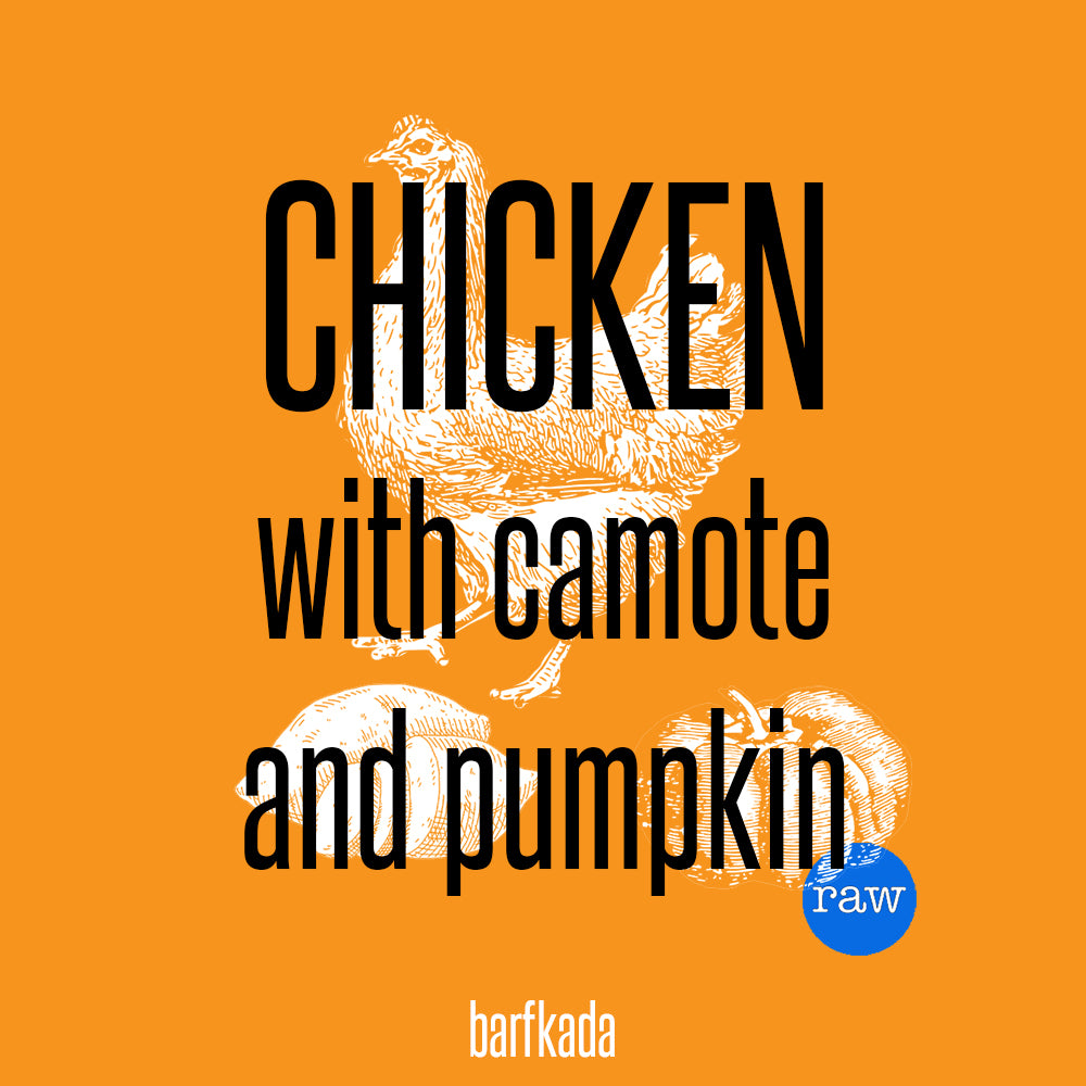 Chicken with camote and pumpkin